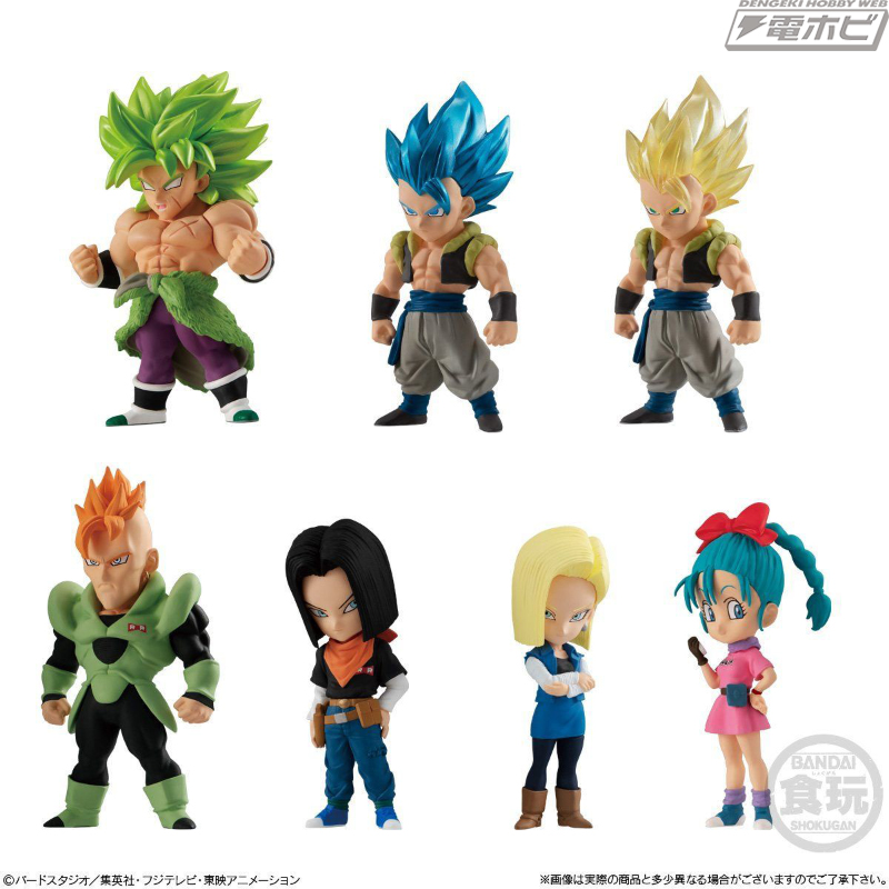 人造人間16号やブルマが初参戦！食玩フィギュア「ドラゴンボールアド