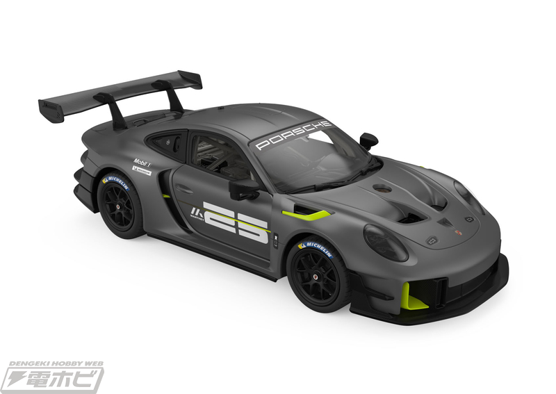 童友社のプラモデルのようなRCカー組立キット「プラモデルキットR/C