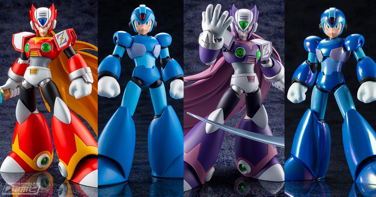 ゲームの様々なシーンを再現可能！『ロックマンX』ゼロとエックスの