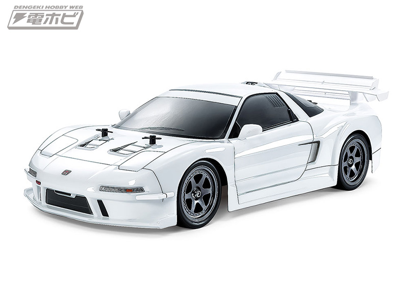 ホワイトのボディは美しく塗装済み！タミヤより電動RCカー「1/10RC