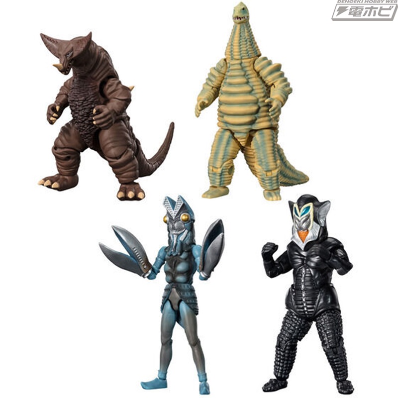 ウルトラマン怪獣フィギュアセット