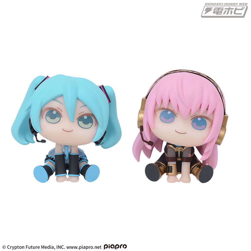 初音ミク」と「巡音ルカ」がセガの“きゅるみー”フィギュアに可愛く変身