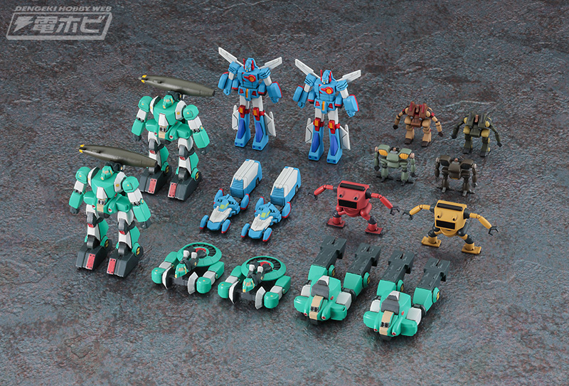 戦闘メカ ザブングル』より、ハセガワが1/500スケールキット「二代目