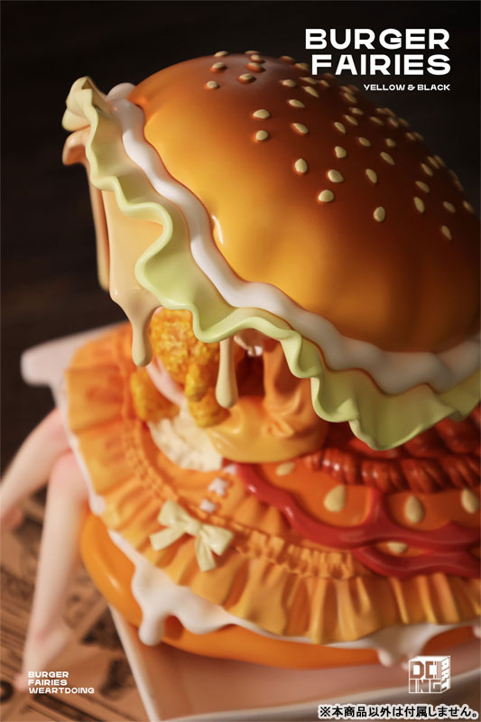 美少女とトロトロチーズの衝撃的なハーモニー!?フィギュア「バーガーの