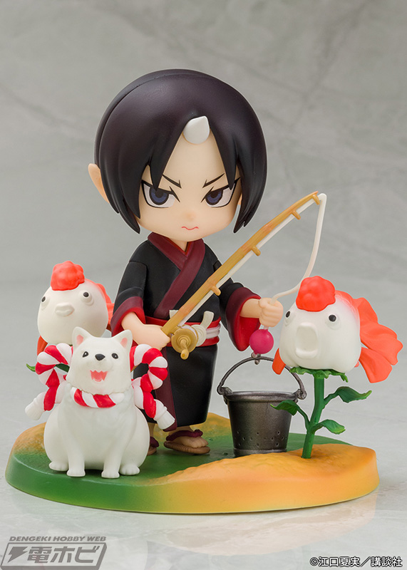 鬼灯の冷徹』鬼灯＆シロがミニジオラマフィギュアとなって登場！金魚草