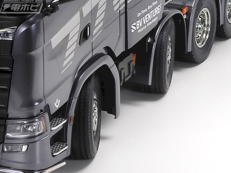 スカニアが誇る最上級トレーラーヘッド「スカニア 770 S 8×4/4」の電動