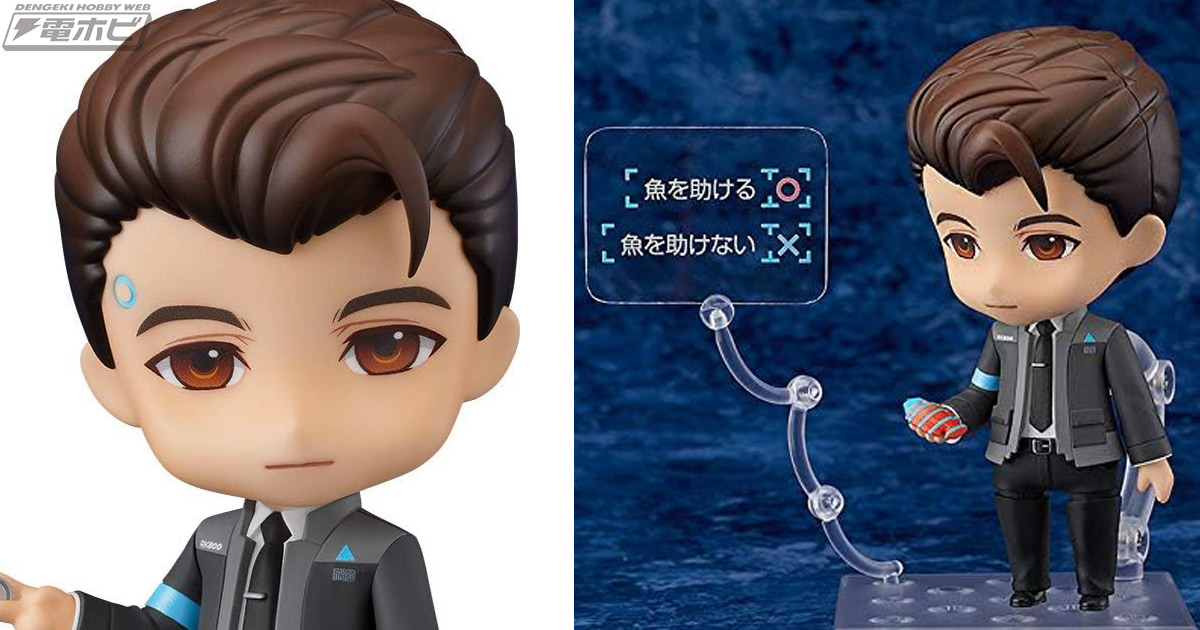 Detroit: Become Human』コナーのデフォルメフィギュア「ねんどろいど