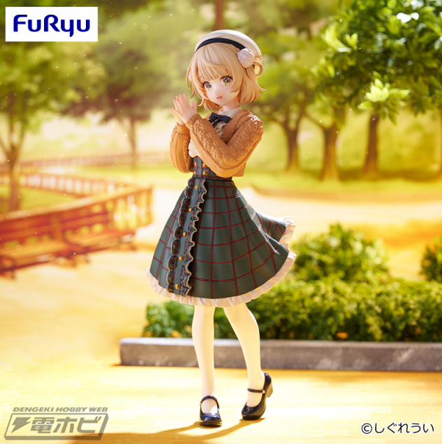 イラストレーター兼VTuberのしぐれうい氏がプライズフィギュア化