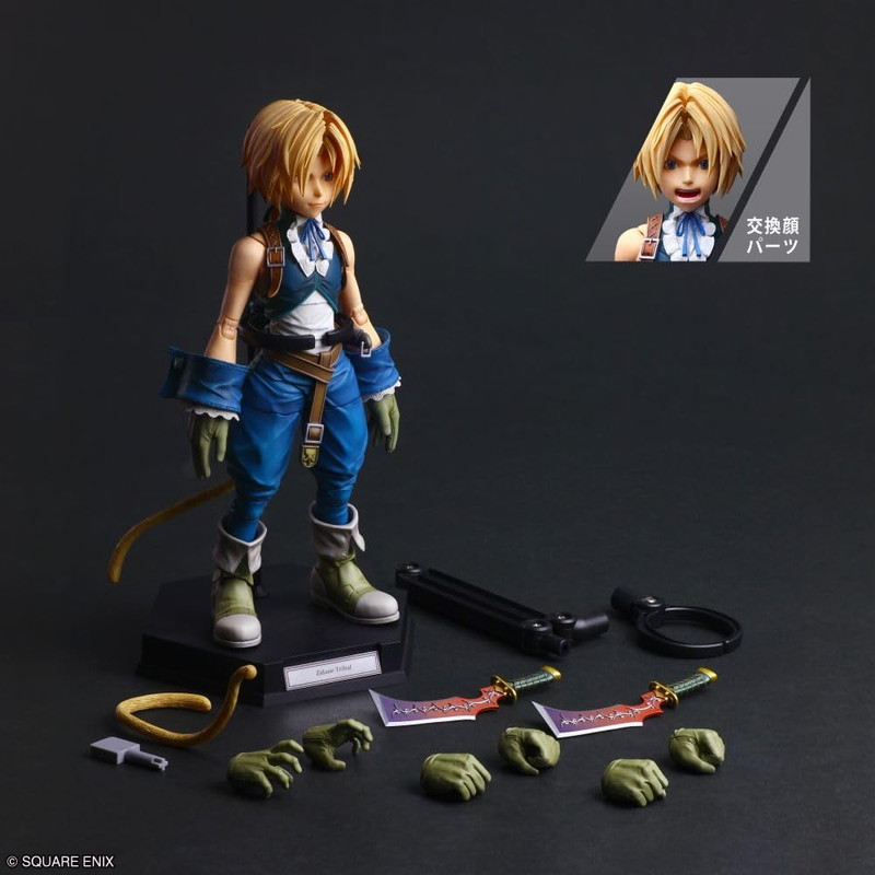 FF9』ジタン・トライバルが「PLAY ARTS真」に登場！クリックなしの可動