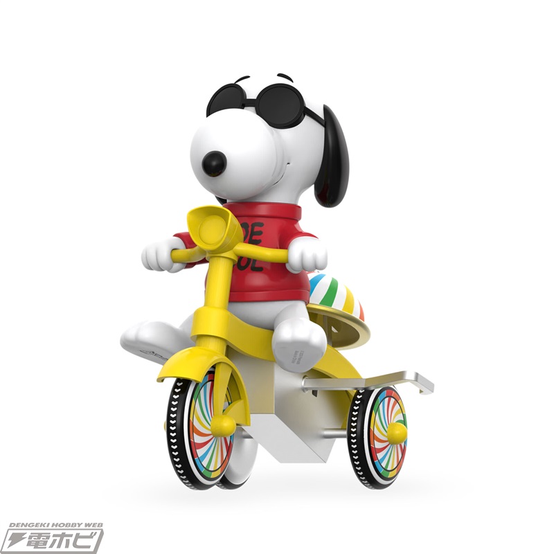 スヌーピーファン必見！三輪車に乗ったスヌーピーやチャーリー