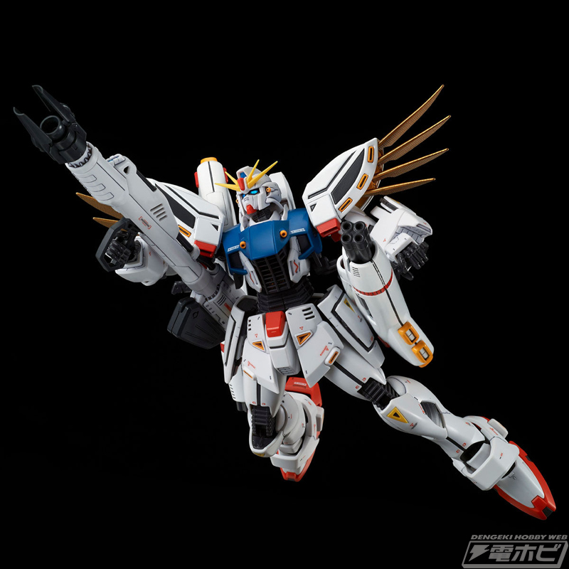 幻の武装を纏った姿を再現！ガンプラ「MG ガンダムF91 Ver.2.0 バック