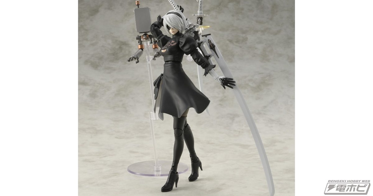 NieR:Automata』スクウェア・エニックスの2Bのプラモデルが近日予約