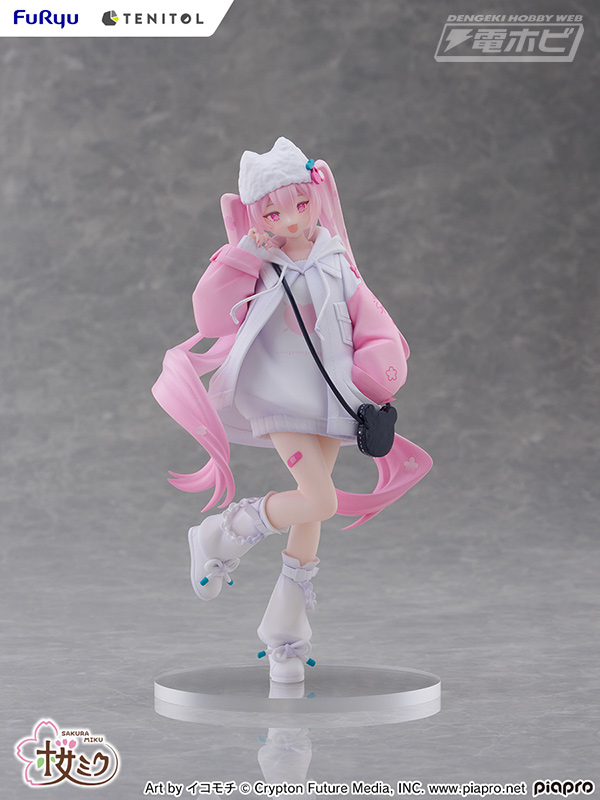春の陽気に誘われて一緒にお出かけしたくなるような「桜ミク Cool