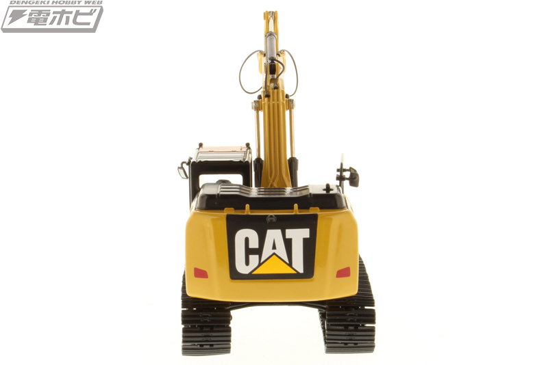 キャタピラーの中型油圧ショベル「CAT 320F L」が1/50スケールの塗装
