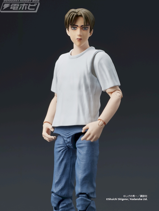 頭文字D』主人公・藤原拓海が同スケールのカーモデルとの組み合わせに