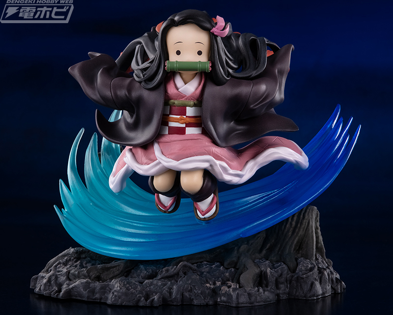 エフェクトパーツがフィギュアの迫力を演出！『鬼滅の刃』竈門炭治郎