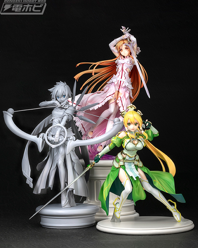 凛々しい表情がステキ！『ソードアート・オンライン』三女神フィギュア
