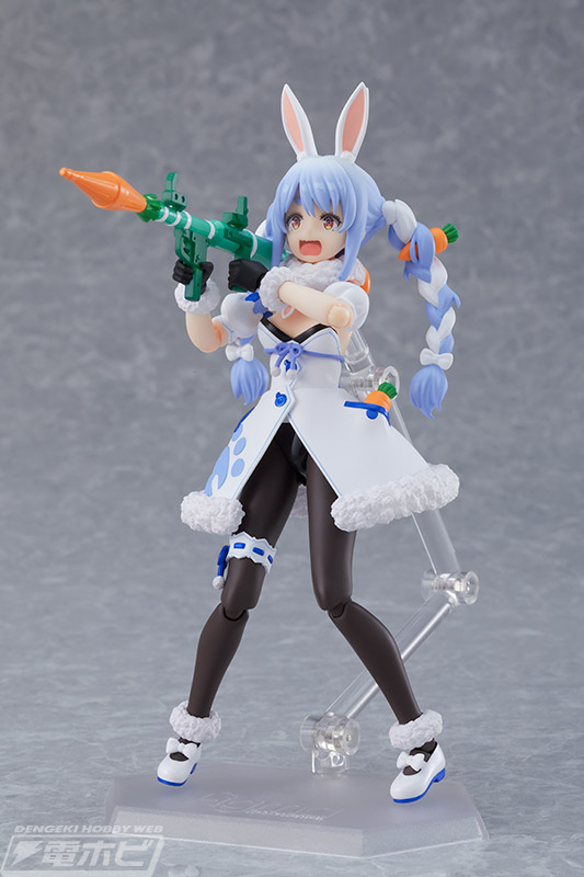 ホロライブ」3期生の兎田ぺこらがアクションフィギュア「figma」となっ