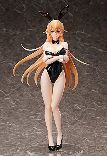 迫力の豊満ボディ！『食戟のソーマ』生足バニーの薙切えりなと白バニー