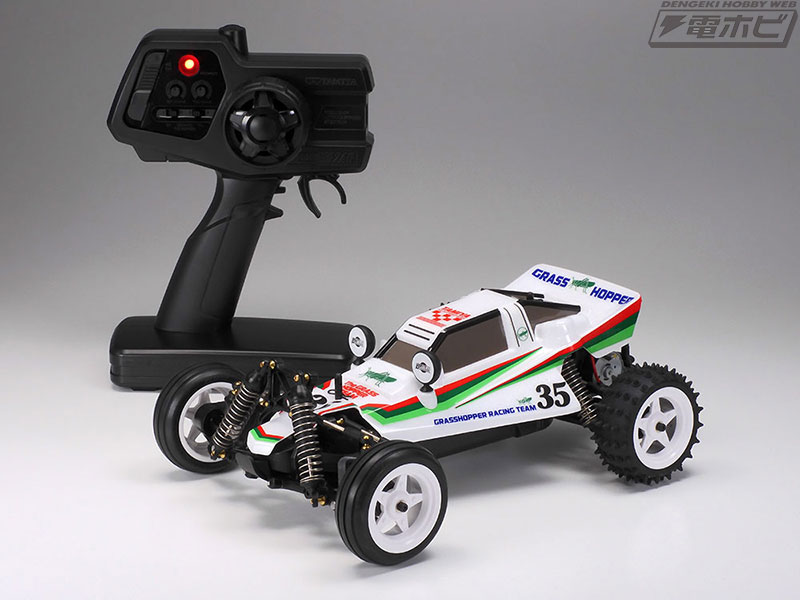 乾電池で気軽に遊べるA4サイズの完成2WDバギー「RC タムテックギア