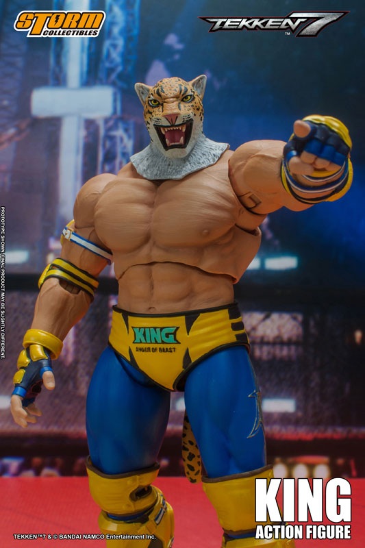 鉄拳7』覆面プロレスラー キングが1/10スケールで可動フィギュア化