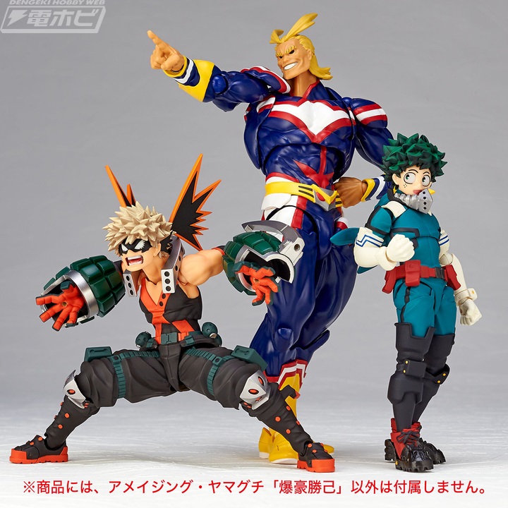 限定の特典クリアファイル付き『ヒロアカ』爆豪勝己の可動フィギュア