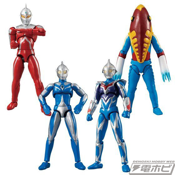 食玩アクションフィギュア「超動ウルトラマン」最新第9弾が登場