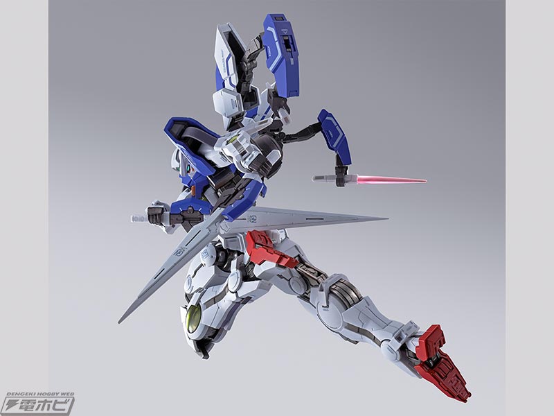 METAL BUILD ガンダムデヴァイズエクシア」と「HI-METAL R VF-OS