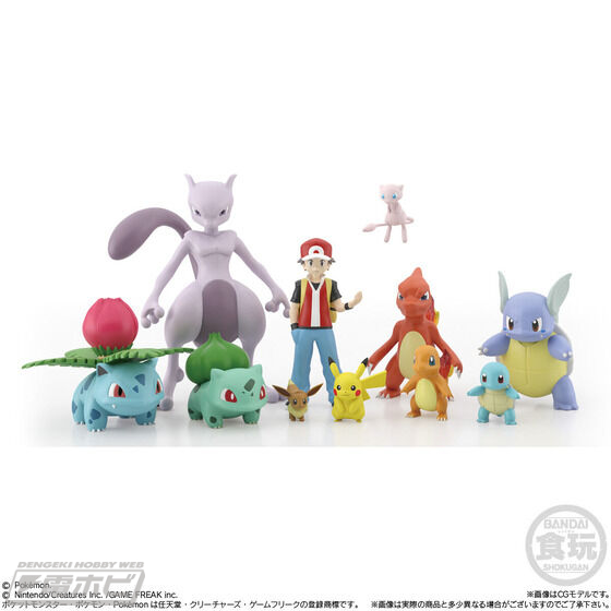 ポケモンスケールワールド」カントー地方セットが再受注決定！御三家や