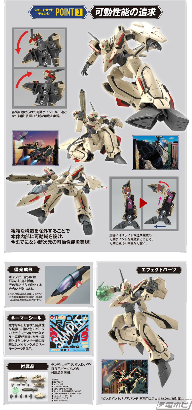 BANDAI SPIRITS『マクロス』プラモデル新シリーズ第1弾として「YF-19