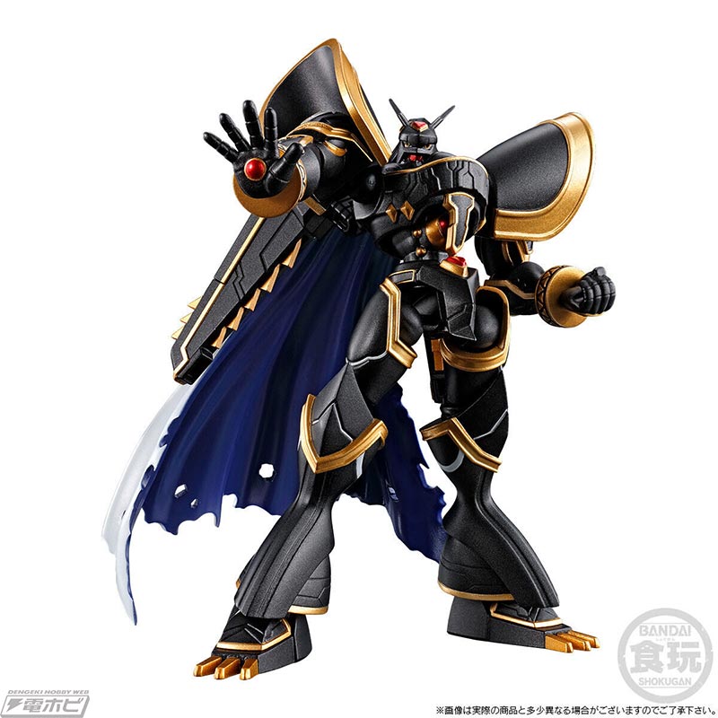 食玩可動フィギュア「SHODOデジモン」最新弾として「アルファモン：王
