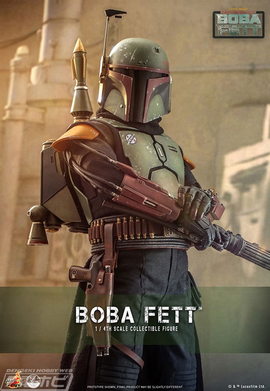 素顔のヘッドも付属！『ボバ・フェット／The Book of Boba Fett』ボバ
