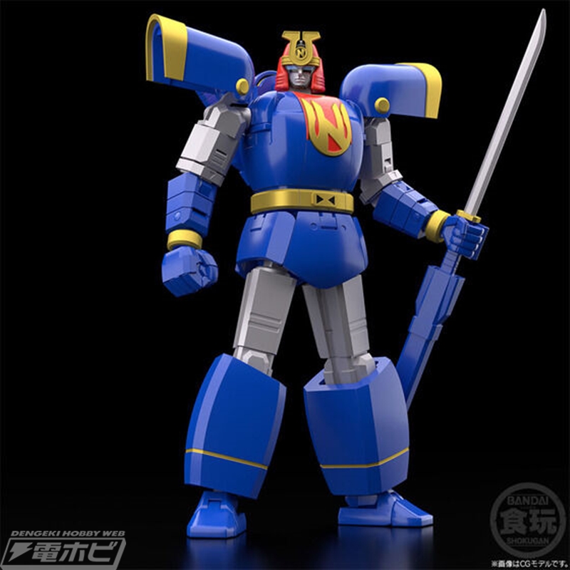 サムライマンに瞬間変形する当時の玩具ギミックも再現！プレバン限定