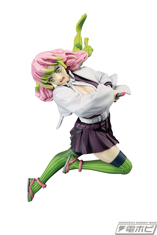 甘露寺蜜璃の躍動感あふれるフィギュアも登場！「『鬼滅の刃』伍ノ章