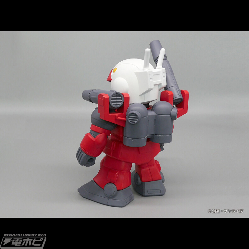 機動戦士ガンダム』SDのガンキャノンがビッグサイズのソフビフィギュア