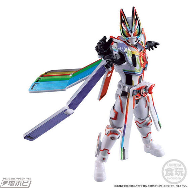 食玩フィギュア「装動」の仮面ライダーギーツ ギーツワンネスとXギーツ