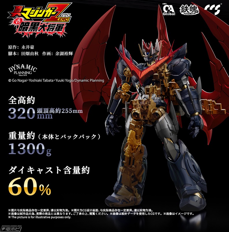 真マジンガーZERO vs 暗黒大将軍』グレートマジンカイザーが合金可動