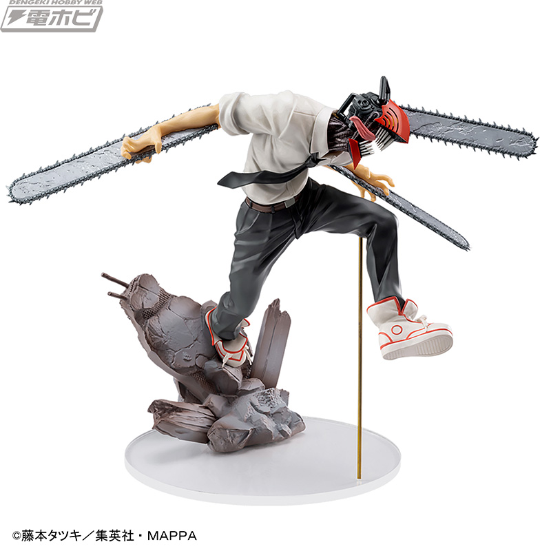 TVアニメ『チェンソーマン』が迫力のプライズフィギュア化！「デンジ
