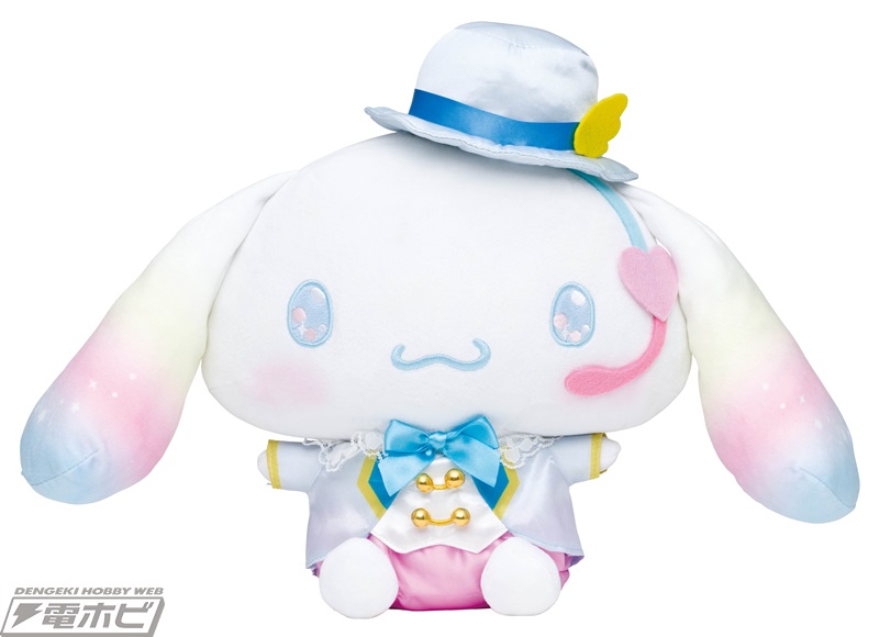 アイドル姿が可愛い『シナモロール』のぬいぐるみやフィギュアが