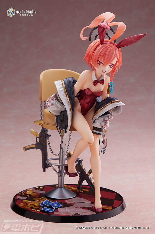 ブルーアーカイブ』美甘ネルが大胆バニーガール姿でフィギュア化