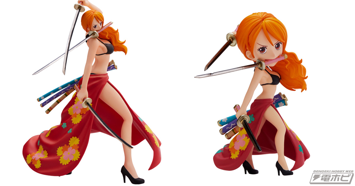 ワンピース』尾田栄一郎氏描き下ろしの「三刀流ナミ」がスケール