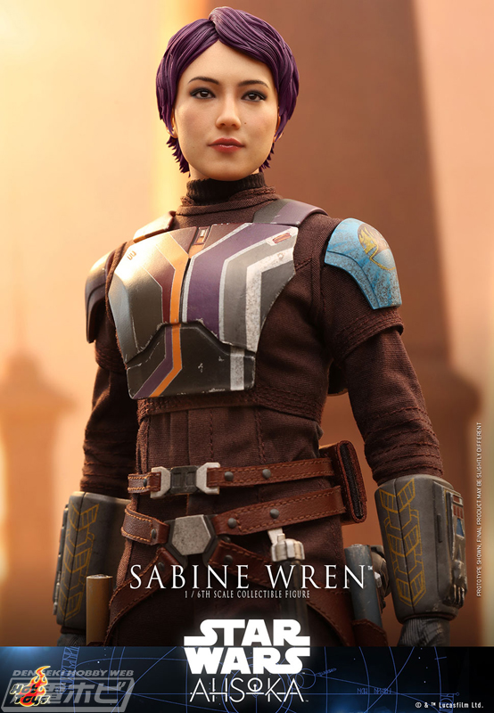 スター・ウォーズ：アソーカ』サビーヌ・レンが1/6スケールの可動