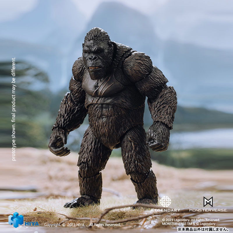 映画のオリジナルCGデータを使用！『キングコング：髑髏島の巨神