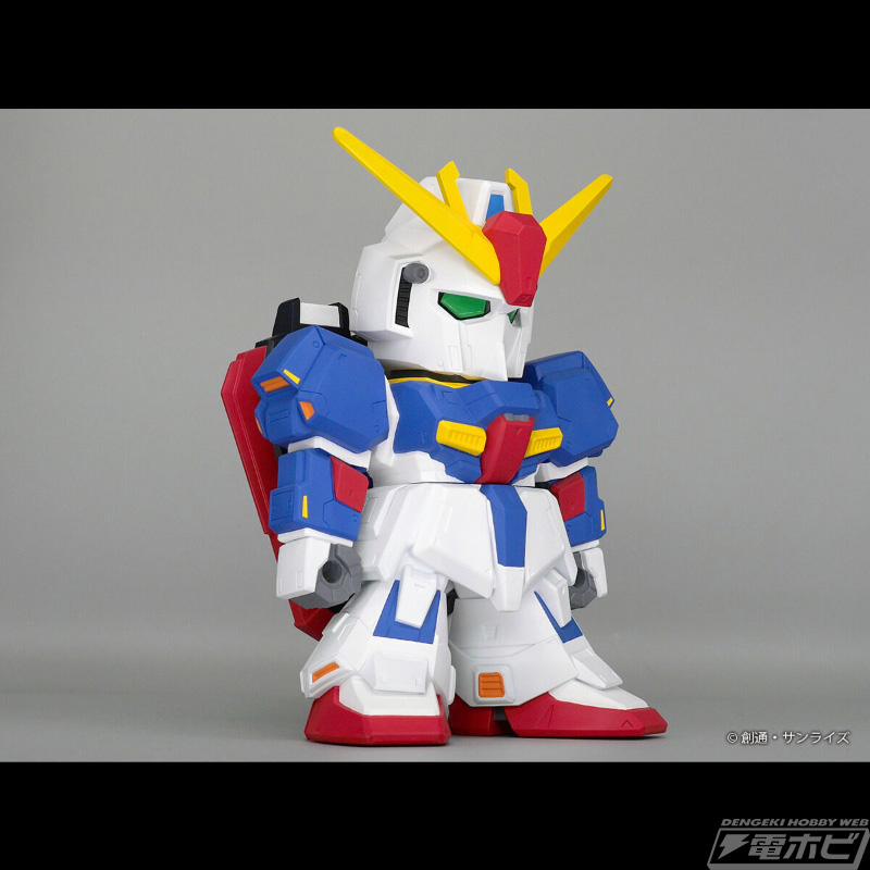 機動戦士Zガンダム』ZガンダムがジャンボソフビフィギュアSDシリーズに