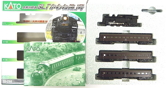 公式]鉄道模型(10-244大井川鐵道 SL「かわね路」号 4両セット)商品詳細