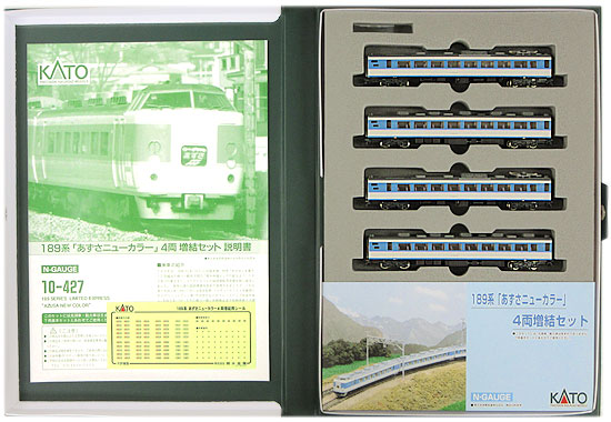 公式]鉄道模型(10-427189系 あずさ ニューカラー 4両増結セット)商品