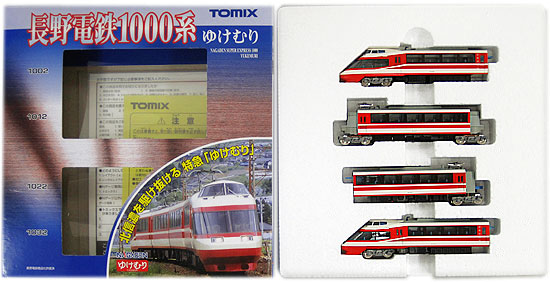 公式]鉄道模型(92522長野電鉄 1000系 (ゆけむり) 4両セット)商品詳細