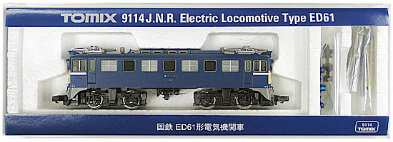 公式]鉄道模型(9114国鉄 ED61形 電気機関車)商品詳細｜TOMIX