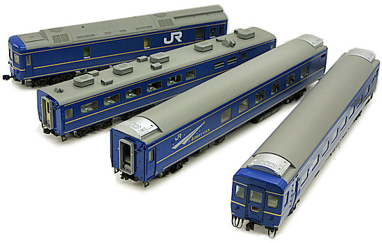 公式]鉄道模型(HO-9010JR 24系25形 特急寝台客車 (北斗星・JR東日本