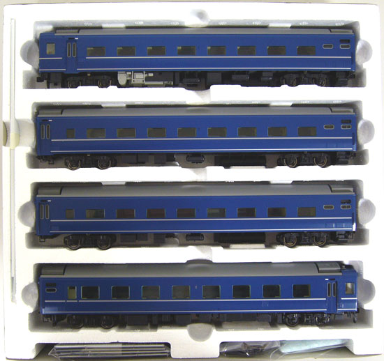 公式]鉄道模型(HO-057国鉄 14系15形 特急寝台客車 4両基本セット)商品